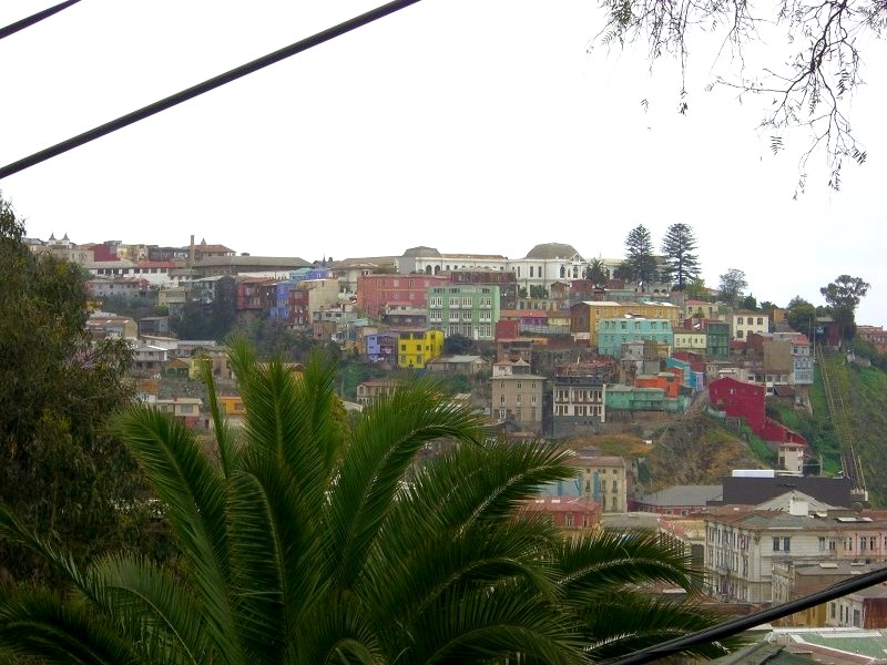 die steilen Hnge von Valparaiso